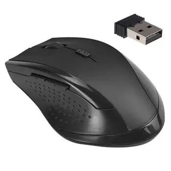 1-8 шт Беспроводная мышь 2,4 ГГц, Геймерская для компьютера, игровая мышь для ПК с USB-приемником, аксессуары для ноутбуков для Windows Win - Изображение 2  