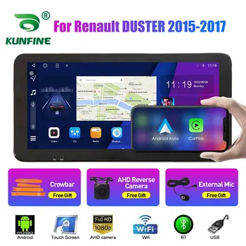 10,33 Дюймовый Автомобильный радиоприемник для Renault DUSTER 15-17 2Din Android Восьмиядерный автомобильный стерео DVD GPS Навигационный плеер QLED экран Carplay - Изображение 1  