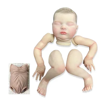 20-дюймовый набор кукол-Реборнов Laura Soft Touch Незаконченные, уже раскрашенные Детали куклы Подарок для детей - Изображение 2  