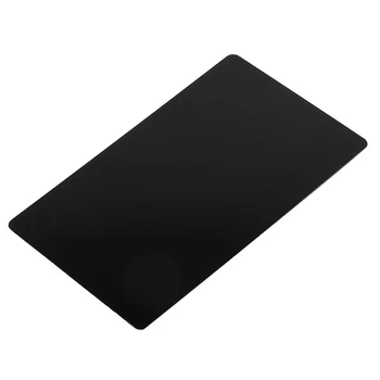 200 ШТ Карточка из черного алюминиевого сплава с гравировкой Металлическая Заготовка для визитных карточек для деловых визитов толщиной 0,2 мм - Изображение 2  