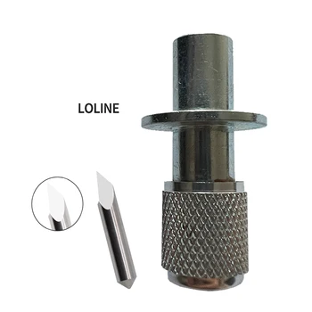 30 45 60 Градусов Высококачественное лезвие Loline нож Lorine для плоттера Ioline Vinyl Cutter + отверстие для лезвия режущего плоттера Loline - Изображение 2  