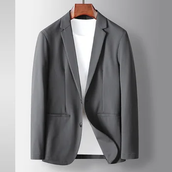 5093-Свободный повседневный костюм, мужской весенне-осенний модный красивый пиджак - Изображение 1  