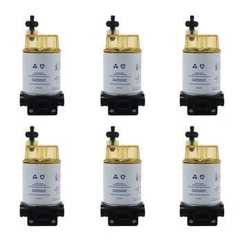 6X S3213 Подвесной морской фильтр для отделения воды от мазута Судовой фильтр для отделения воды от топлива - Изображение 1  