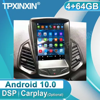 Android 10 12,1 Дюймов 4G + 64 ГБ Для Ford Ecosport Автомобильный Мультимедийный IPS Сенсорный Экран Навигация GPS Радио Плеер Встроенный Carplay DSP - Изображение 1  