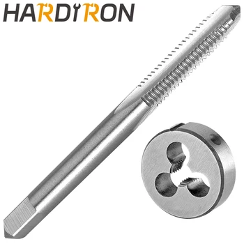 Hardiron M2.6 X 0.45 Метчик и матрица Правосторонние, M2.6 x 0.45 Метчик с машинной резьбой и круглая матрица - Изображение 1  