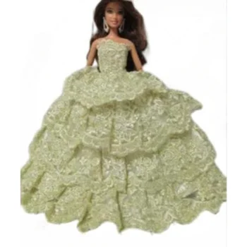 LX334 красивое свадебное платье принцессы, одежда, подарки для ваших кукол 1/6 babi xinyi fr fr2 mizi Mengfan - Изображение 1  