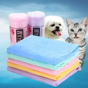 s Для собак, мягкое полотенце для домашних животных, Водяная ванна для шерсти кошек, Маленькая абсорбирующая чистка для автомобиля, Быстросохнущая кошка для собак средней величины - Изображение 2  