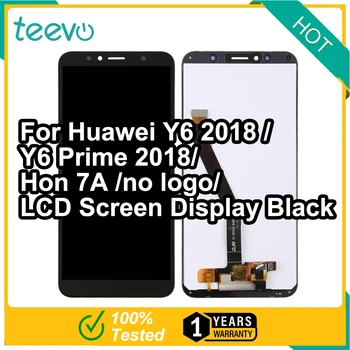 Teevo ЖК-Дисплей Для Huawei Y6 2018/Y6 Prime 2018/Hon 7A/без логотипа/Экранный дисплей и Дигитайзер с сенсорным экраном Черный - Изображение 1  