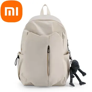 Xiaomi мужской рюкзак для студентов колледжа Простой рюкзак большой вместимости для старшеклассников - Изображение 1  