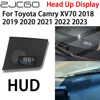 ZJCGO Автомобильный HUD Головной Дисплей Проектор Спидометра Электронные Аксессуары для Toyota Camry XV70 2018 2019 2020 2021 2022 2023 - Изображение 1  