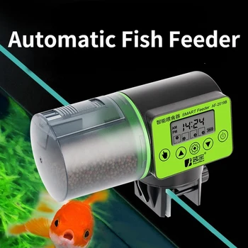 Автоматическая кормушка для аквариума с интеллектуальным хронометражем автоматическая кормушка для аквариумных золотых рыбок кормушка для аквариумных рыб большой емкости - Изображение 1  