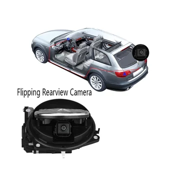 Автомобильная Переворачивающаяся Камера заднего Вида с Проводом для Passat B8 B6 B7 Golf MK7 MK5 MK6-PoloTrunk Переключатель Парковки Заднего Хода HD Камера - Изображение 2  