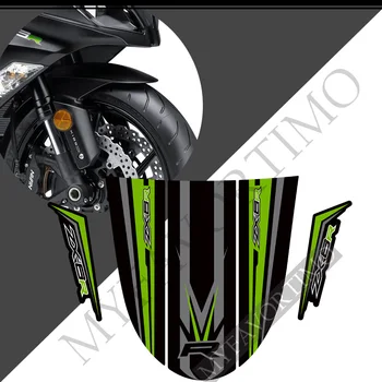 Аксессуары ZX 6R Мотоцикл для Kawasaki Ninja ZX-6R ZX6R Накладка на бак Наклейка на обтекатель Наклейки Газовое Колено Протектор крыла - Изображение 2  