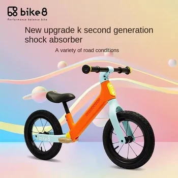 Балансировочный велосипед, детский раздвижной самокат без педалей для маленькой девочки 1-3 лет, двухколесный малыш - Изображение 1  