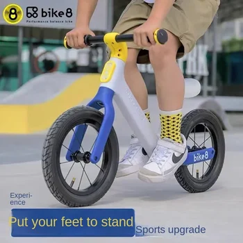 Балансировочный велосипед, детский раздвижной самокат без педалей для маленькой девочки 1-3 лет, двухколесный малыш - Изображение 2  