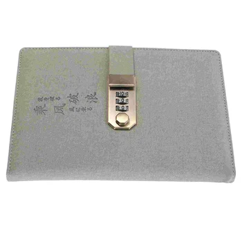 Винтажный блокнот с паролем для блокнота-планировщика с замком для деловых записей - Изображение 2  