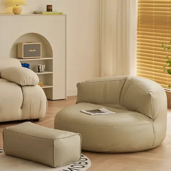 Винтажный диван-качалка Nordic Luxury Organizer Bean Bag Современные Модульные Татами На один Эргономичный дом Sillon Cama Мебель для гостиной - Изображение 1  
