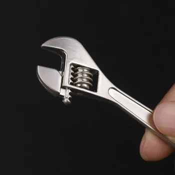Высококачественный гаечный ключ, мини-гаечный ключ, практичный гаечный ключ, регулируемая цепочка для ключей, разводной ключ, привлекательный внешний вид - Изображение 1  