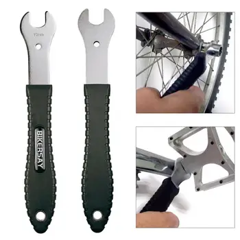 Гаечный ключ для педали велосипеда из углеродистой стали, инструмент для снятия педали велосипеда, 15 мм гаечный ключ для снятия педали MTB, гаечный ключ для обслуживания велосипеда - Изображение 1  