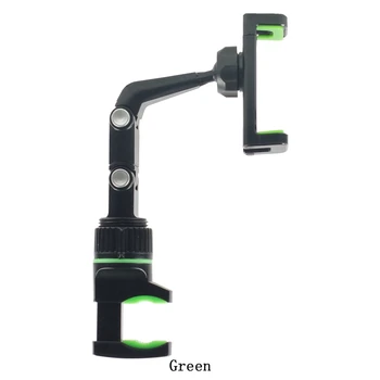 Держатель гитарного телефона для подставки для микрофона, пюпитр, держатель телефона, вращающийся на 360 °, подставка для микрофона, зеленый цвет - Изображение 2  
