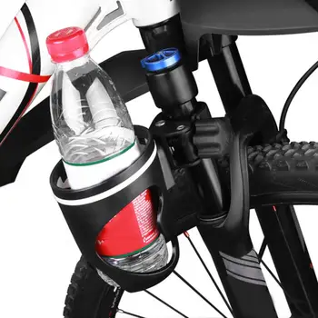 Держатель для велосипедной бутылки 2 в 1, клетка для бутылки с водой, нескользящий подстаканник для детской коляски, аксессуары для велосипедов - Изображение 2  