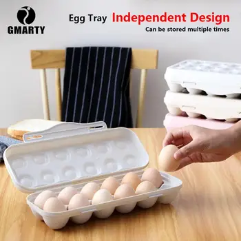 Держатель для яиц для кемпинга на открытом воздухе с 12 сетками, Походная Посуда для пикника, барбекю, Контейнер для яиц, Дорожные ящики для хранения яиц, Холодильник, Лоток для яиц - Изображение 2  