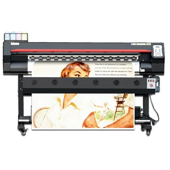 Дешевый сублимационный Экосольвентный принтер для сублимации холста большого формата с печатной машиной для экосольвентного принтера XP600 - Изображение 1  