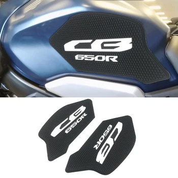 Для HONDA CB650R 2019 2020 2021, Боковая накладка для тяги бака мотоцикла, Газовый Топливный Коленный захват, наклейка-наклейка - Изображение 1  