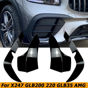 Для Mercedes Benz X247 Спойлер Переднего Бампера Canards Боковые Разветвители GLB200 GLB220 GLB250 GLB35 AMG 2019-2022 Автомобильные Аксессуары - Изображение 1  