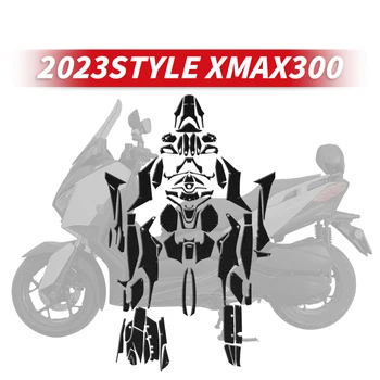 Для YAMAHA XMAX300 Наклейка на аксессуары для мотоциклов в стиле 2023 года Новый дизайн бронированных защитных наклеек - Изображение 1  