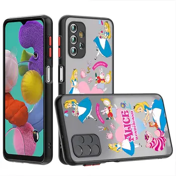 Жесткий ПК Disney Alice in Wonderland Чехол для Samsung Galaxy S20 S22 S21 S23 Note 10 Note 20 Ultra 10 Plus 8 9 Противоударный Чехол - Изображение 2  