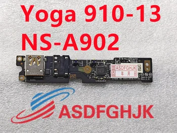 Используется для ноутбука Lenovo Yoga 910-13 910-13IKB Yoga 5 Pro USB-разъем аудио наушников Кнопка включения платы Аксессуары для переключателя NS-A902 - Изображение 1  