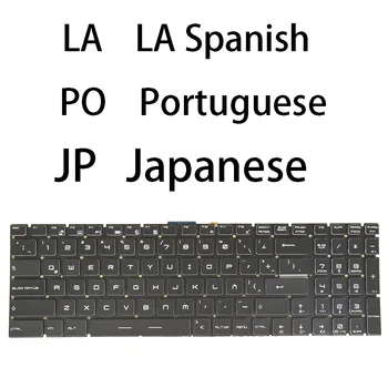 Клавиатура для MSI GS60 GS70 2PC 2PE 2PL 2PM 2QC 2QD 2QE 6QC 6QD 6QE Ghost Stealth Pro С Подсветкой LA Испанский Португальский Итальянский Японский - Изображение 1  