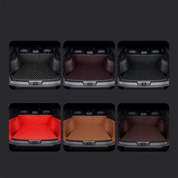 Коврик в багажник автомобиля для Mini Cooper R56 F56 Countryman Clubman, Изготовленные на заказ автоаксессуары из водонепроницаемой кожи - Изображение 2  