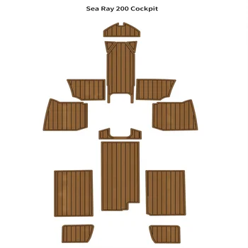 Коврик для кокпита Sea Ray 200, лодка, EVA-пена, палубный коврик из искусственного тика - Изображение 1  