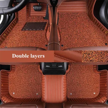 Коврики хорошего качества! Специальные автомобильные коврики на заказ для Subaru XV 2017-2012, водонепроницаемые нескользящие двухслойные ковры, бесплатная доставка - Изображение 1  