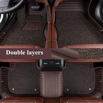 Коврики хорошего качества! Специальные автомобильные коврики на заказ для Subaru XV 2017-2012, водонепроницаемые нескользящие двухслойные ковры, бесплатная доставка - Изображение 2  
