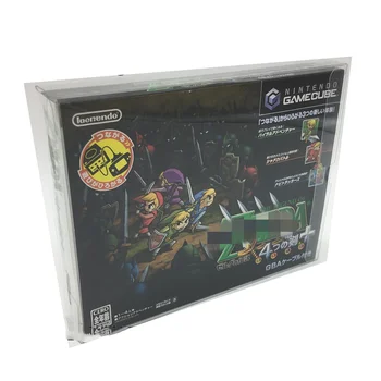 Коллекционная витрина для NGC / The Legend of Zelda: Четыре меча, Прозрачные коробки для хранения игр, теплая оболочка, прозрачный кейс для сбора - Изображение 2  