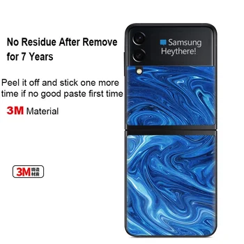 Красочный Для Samsung Galaxy Z Fold3 5G Fold 3 Чехол Наклейка Кожи HD Обои 3M Пленка Защитная Пленка Ультратонкая Наклейка - Изображение 2  