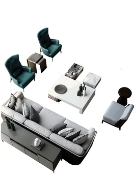 Легкая роскошная итальянская мебель, модный диван, модная комбинация - Изображение 1  