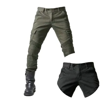 Модные мужские джинсы, мотоциклетная куртка с несколькими карманами, повседневная удобная куртка в американском ковбойском стиле в стиле Вестерн, осень-зима - Изображение 2  