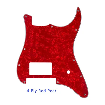 Накладка для гитары на заказ -Для США Strat с 11 Отверстиями Для винтов С Рисунком пламени Floyd Rose Tremolo Bridge Humbucker H PAF Humbucker - Изображение 2  