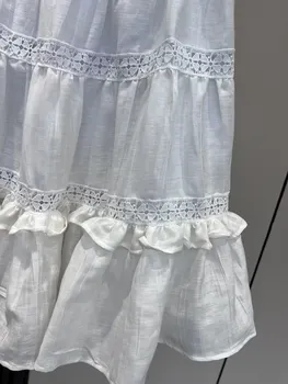 Новая вышитая юбка-полукомбинезон в стиле пэчворк 2023 года выпуска. - Изображение 2  