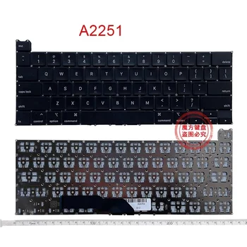 Новая клавиатура США для Macbook Air A2337 A2338 A2141 A2179 A2289 A2251 A2442 A2485 A2681 - Изображение 1  