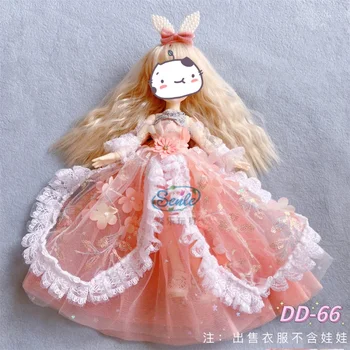 Новая модная одежда, подходящая для 30-сантиметровой куклы на шарнирах BJD, Комплект одежды принцессы, аксессуары, Игрушки для девочек, подарки - Изображение 2  