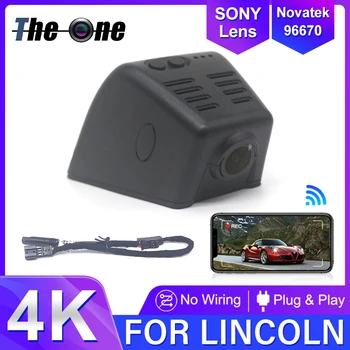 Новинка! Подключи и играй Автомобильный Видеорегистратор Wifi Видеомагнитофон 4K Dash Cam Камера Для Lincoln AVIATOR NAUTILUS NAVIGATOR CORSAIR 2021 2022 2023 - Изображение 1  