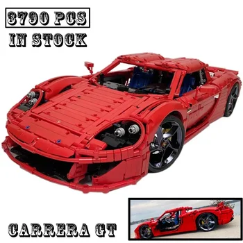 Новый гоночный суперкар GT в масштабе 1: 8, спортивная модель автомобиля, подходит для 42143 строительных блоков, развивающих игрушек для детей, подарков на день рождения - Изображение 1  