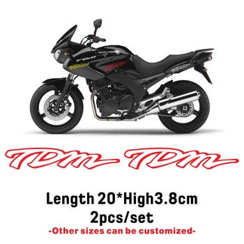 Новый Мотоцикл Наклейка на Топливный бак велосипеда Колесный шлем МОТО Водонепроницаемый Светоотражающий Логотип для Yamaha Tdm 850 TDM - Изображение 1  