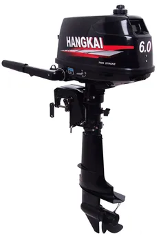 Новый подвесной мотор Hangkai мощностью 5,0 л.с. /3,7 кВт, 2-тактный, 5 л.с. Лодочные двигатели с водяным охлаждением - Изображение 2  