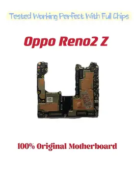 Оригинальная Разблокированная Основная Плата Для Oppo Reno2 Z Mainboard Материнская Плата Разблокирована С Помощью Микросхем И Гибкого кабеля - Изображение 1  
